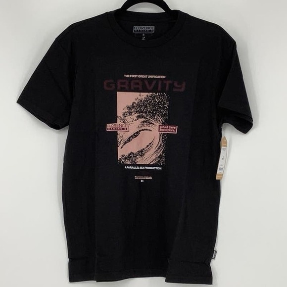 Florence Marine X Size Small Gravity Movie Organic T-Shirt Black $38 msrp M4-3 - Picture 3 of 10